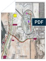 Midfield Terminal Roundabout Closure - Revised Routes