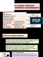 Radikal Bebas Sebagai Pencetus Penyakit Degenaratif