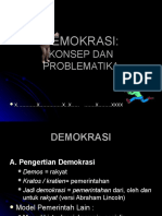 Problematik Demokrasi