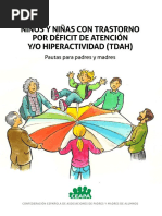 Encarte Niños y Niñas Con TDAH CEAPA PDF