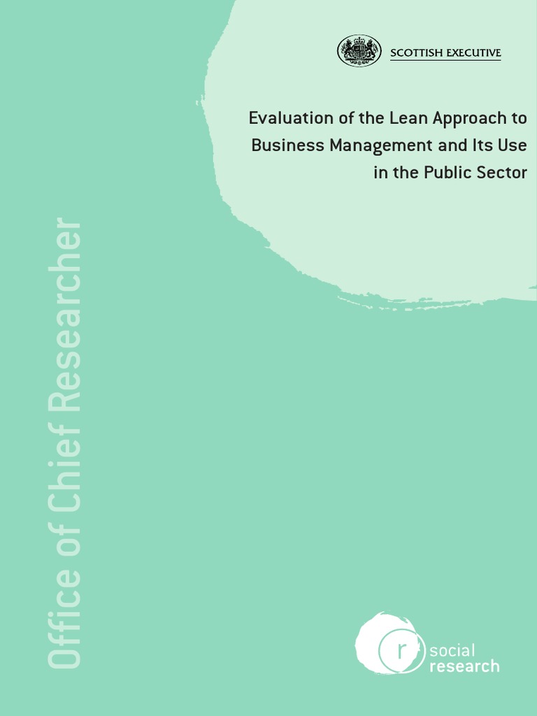 Lean Business Management | PDF | Lean Manufacturing | Survey Methodology