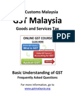Basic Understanding of GST Customs Malaysia