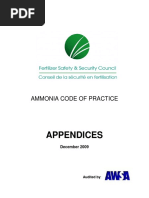 Ammonia Code of Practice