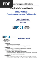 ITIL x PMBOK - Complementaridades de Colaboração