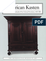 American Kasten The Dutch Style Cupboards of New York and New Jersey 1650 1800 PDF