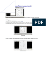 Cara Membuat Hatch Pattern Autocad Sendiri