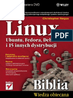 Linux Biblia. Ubuntu, Fedora, Debian - Christopher Negus PDF