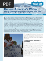 Download Renew Americas Water by Food and Water Watch SN33669633 doc pdf