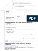 Lampiran 2 - Formulir Isian (Untuk Pejabat PTN Atau Kopertis)