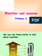 P 3 Weather and Seasons