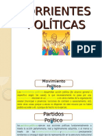 Corrientes Politicas