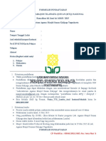Formulir Pendaftaran Lomba RBJ 1436 H