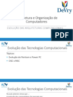 Arquitetura e Organização de Computadores - 02