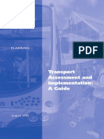 Transport Assessment and Implementation: A Guide: Planning