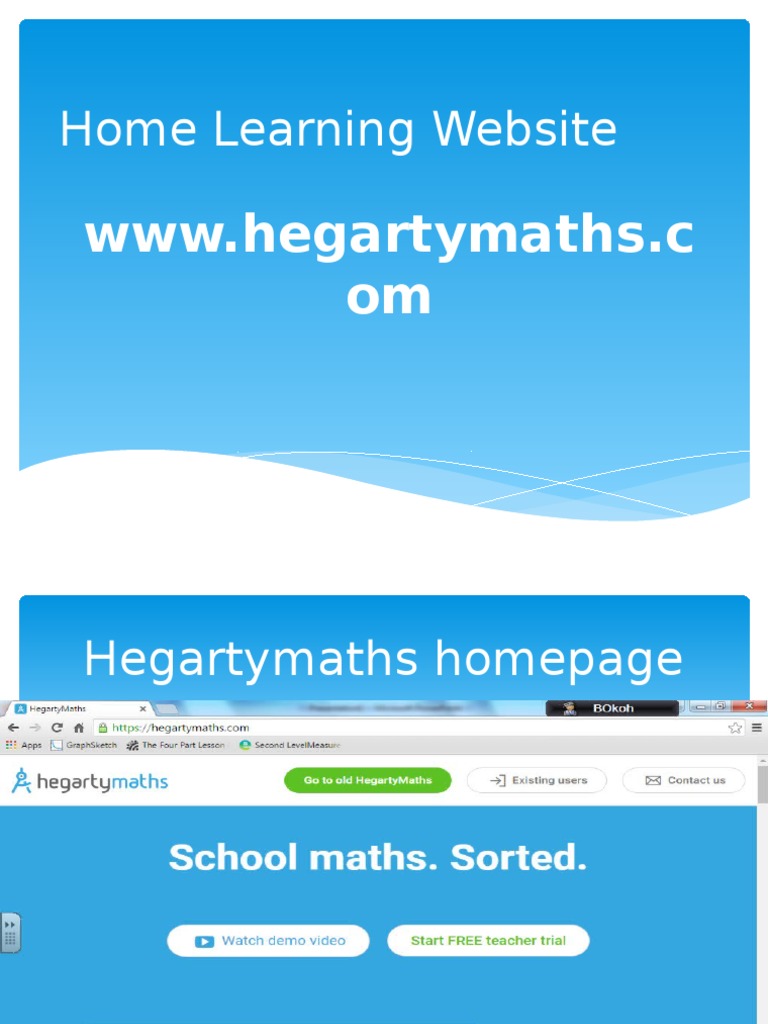 how to use hegarty maths