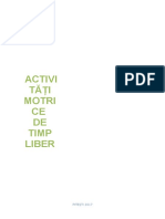 Proiect Didactic Activitați Motrice de Timp Liber - Copy
