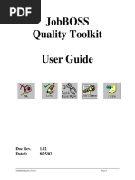 Quality Toolkit User Guide