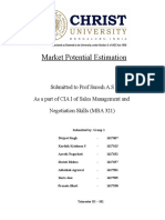 Market Potential - Group 1