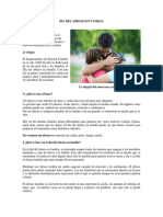 Día Del Abrazo en Familia PDF
