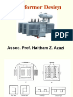 Transformer Design: Assoc. Prof. Haitham Z. Azazi