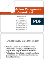 Bersatu Dalam Keragaman Dan Demokrasi