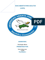 Psicología clínica: Fiabilidad, validez y modelos de clasificación