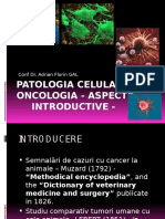 Oncologie Comparata Introducere
