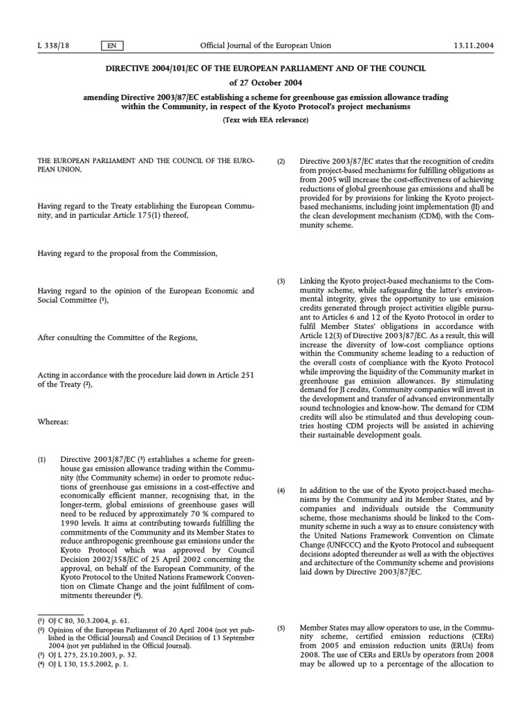 directiva-2004-101-en-pdf-pdf-kyoto-protocol-clean-development