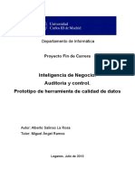 Memoria-Inteligencia de Negocio - Auditoria y Control PDF