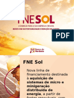 Apresentação Lançamento FNE SOL