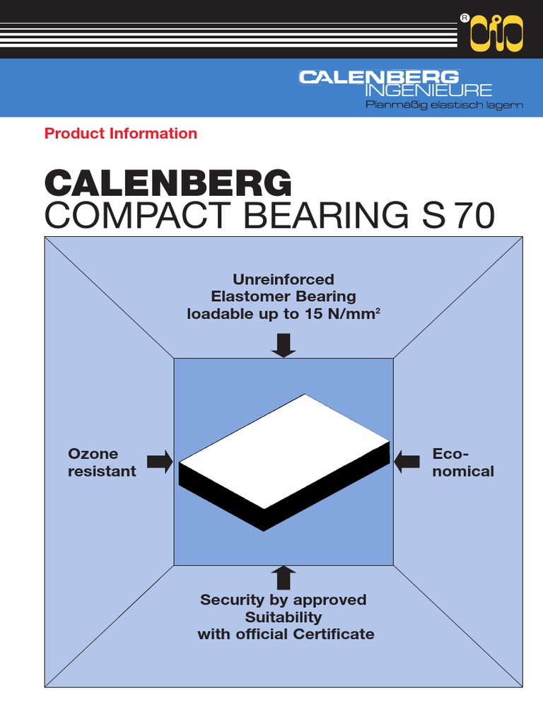 2.CALENBERG Vibration Insulation Bearings - Compactlager - s70 - en PDF ...