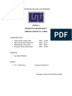 Reporte Laboratorio - Familias Logicas TTL y CMOS