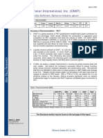 Organ Oseph: Constar International, Inc. (CNST)