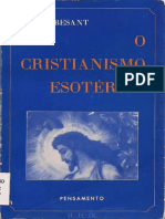 Annie Besant - Cristianismo Esotérico PDF