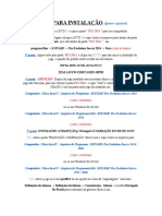 Dicas Para Instalação Pes 2014