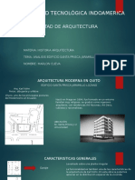 Edificio Santa Prisca analisis arquitectura moderna Quito