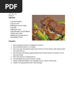 Adobo Steak: Author: Vanjo Merano