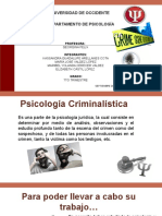 Psicología Criminalística