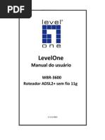 LevelOne WBR-3600 Manual