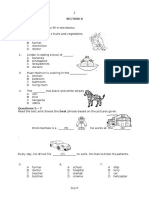 Section A Questions 1 - 4