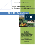 NIC 41 Agricultura