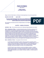 Philippines Alternative Dispute Resolution Act summary