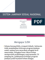 Sistem Jaminan Sosial Nasional