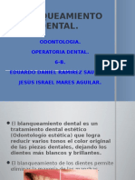 Blanqueamiento Dental.