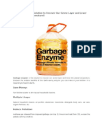 Garbage Enzyme