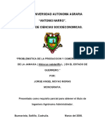 Moyao-Moras, J. 2012. Problemática de La Producción y Comercialización de La Jamaica (Hisbiscus Sabdariffa L.) en El Estado de Guerrero.