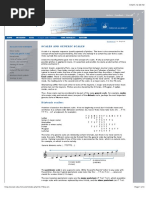 Music Theory – Scales and Generic Scales