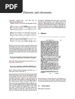 Diatonic and Chromatic