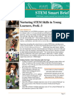 STEM Smart Brief-Early Childhood Learning