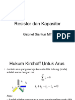 Resistor, Kapasitor